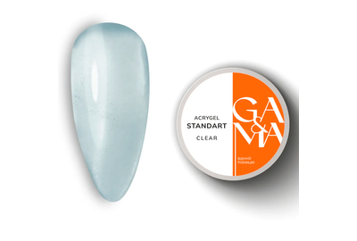 Акрил-гель GaMa Acrygel Standart Clear, прозрачный, 30 мл