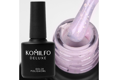 Base for nails Komilfo Potal Base P003, lavender with potal, 8 ml