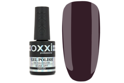 Гель-лак Oxxi №092, темный красно-коричневый, 10 мл