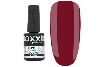 Гель-лак Oxxi №088, темный красно-малиновый, 10 мл.