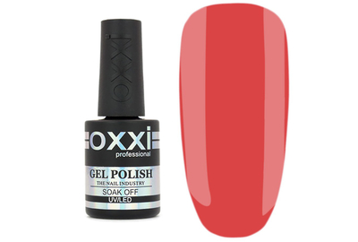 Гель-лак Oxxi №109, бледный красно-коралловый, 10 мл.