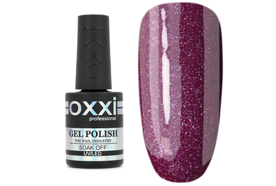 Гель-лак Oxxi №091, ягодный с микроблеском, 10 мл