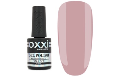 Гель-лак Oxxi №073, бледный розовый эмаль,10 мл