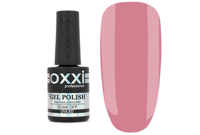 Гель-лак Oxxi №010, бледный розово-коралловый эмаль, 10 мл.