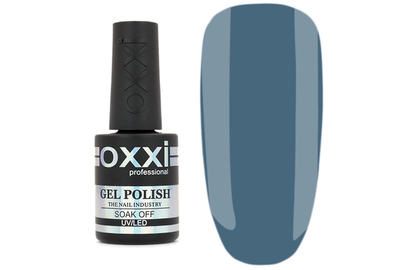Гель-лак Oxxi №062, приглушенный серо-синий, 10 мл
