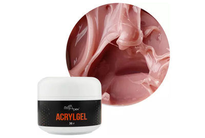 Акрил-гель NailApex SOFT TOUCH №4 пудровый беж, 30 г, Цвет: Бежевый