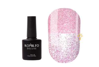 Komilfo Luminous Base #001, light pink, 8 ml, Color: Pink