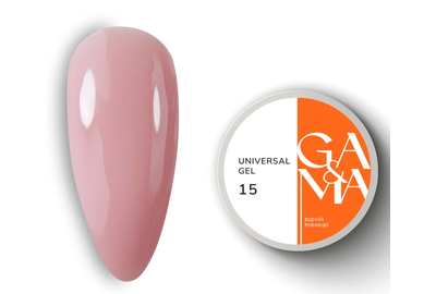 Гель универсальный GaMa Universal gel жидкий №15, натуральный, 30 мл