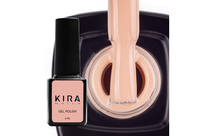 Гель-лак Kira Nails №010 светлый персиковый эмаль, 6 мл