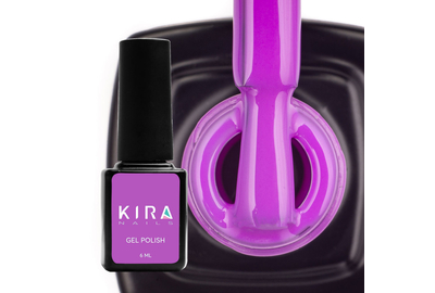 Гель-лак Kira Nails №031 фуксія емаль, 6 мл