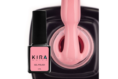 Гель-лак Kira Nails №049 світлий рожево-персиковий емаль, 6 мл