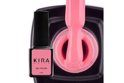 Гель-лак Kira Nails №054 рожевий емаль, 6 мл