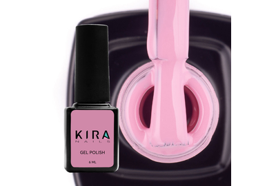 Гель-лак Kira Nails №055 світло-рожевий емаль, 6 мл