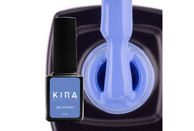 Гель-лак Kira Nails №084 васильковая эмаль, 6 мл