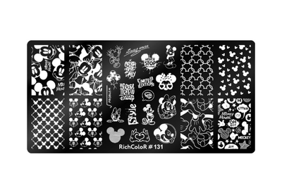 Пластина для стемпинга RichColor №131