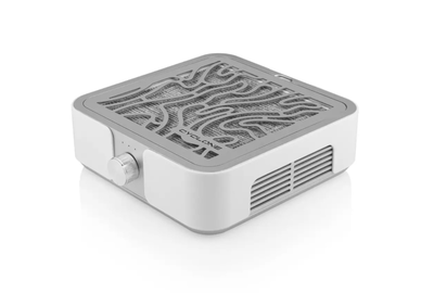 Вытяжка для маникюра BUCOS CYCLONE X2 SILVER с угольным НЕРА-фильтром 72 Вт.