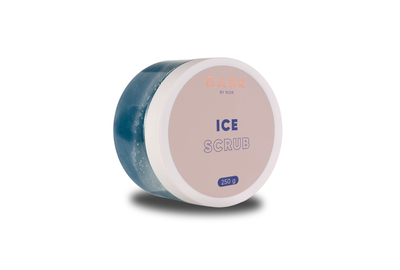 Scrub for hands and feet DARK ICE SCRUB, with menthol, 250 ml