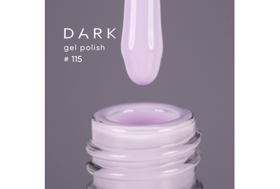 Гель-лак DARK №115, лавандовий, 10 мл