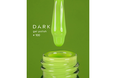 DARK gel polish No. 100, light green, 6 ml