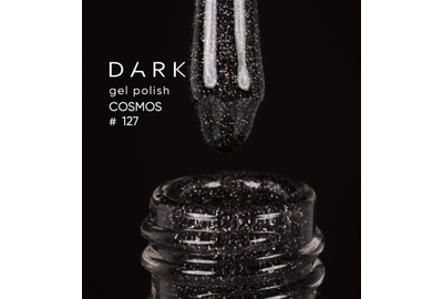 Гель-лак DARK Cosmos №127, черный, 10 мл