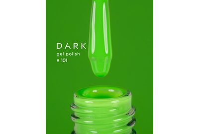 Гель-лак DARK №101, салатовый, 6 мл