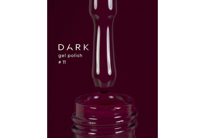 Гель-лак DARK №011, винний, 6 мл