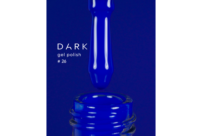 Гель-лак DARK №026, синій ультрамарин, 6 мл