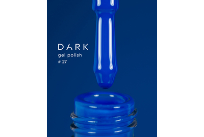 Гель-лак DARK №027, синій, 6 мл
