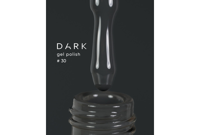 Гель-лак DARK №030, темно-сірий, 6 мл