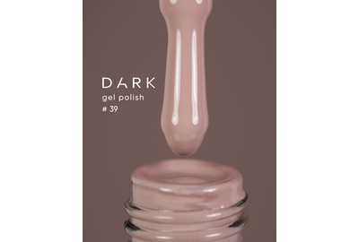 Гель-лак DARK №039, светло-бежевый, 6 мл