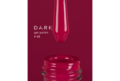Гель-лак DARK №045, ярко-малиновый, 6 мл
