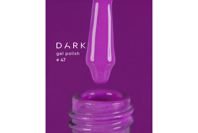 Гель-лак DARK №047, ліловий, 6 мл