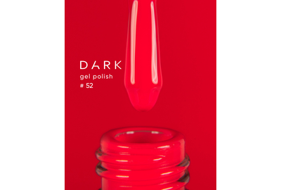 Гель-лак DARK №052, кораловий, 6 мл
