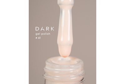 Гель-лак DARK №061, айвори, 6 мл