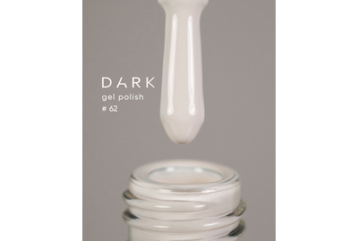 Гель-лак DARK №062, сливочный айвори, 6 мл