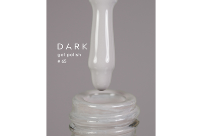 Гель-лак DARK №065, светло-серый, 6 мл