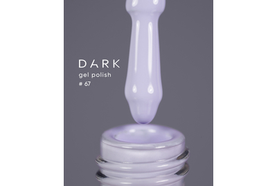 Гель-лак DARK №067, нежная светлая лаванда, 6 мл