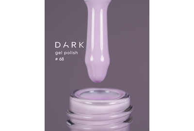 Гель-лак DARK №068, нежный светло-лиловый, 6 мл