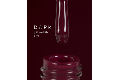 Гель-лак DARK №079, стигла вишня, 6 мл