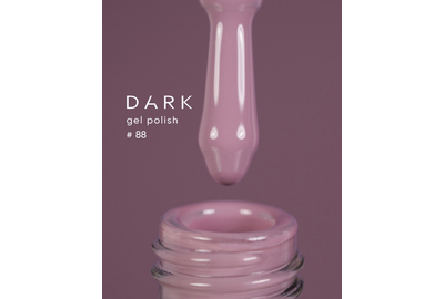 Гель-лак DARK №088, пудровий ліловий, 6 мл