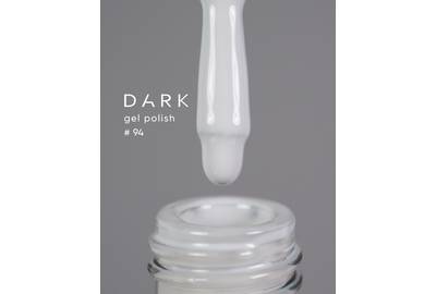 DARK gel polish No. 094, white-gray, 6 ml