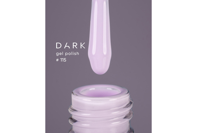 Гель-лак DARK №115, лавандовий, 6 мл
