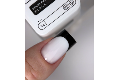 Гель-краска HEYLOVE Solid Paint gel BLACK черная, 5 г