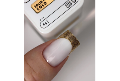 Гель-краска HEYLOVE Solid Platinum gel GOLD золотая, 5 г