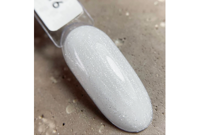 База для ногтей DARK PRO base №16, черная тара, молочная с шиммером, 15 мл, Обьем: 10 мл