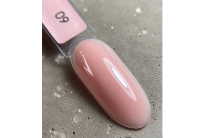 База для ногтей DARK PRO base №09, черная тара, чудесная, 15 мл, Обьем: 10 мл