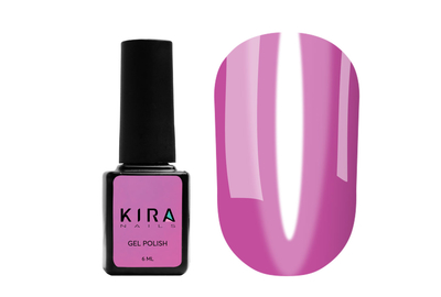 Gel polish Kira Nails Vitrage No. V13 pink stained glass, 6 ml