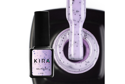 Гель-лак Kira Nails Чиа Пудинг №07 ежевика, 6 мл