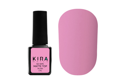 Топ для гель-лака Kira Nails No Wipe Matte Top Coat матовый, 6 мл