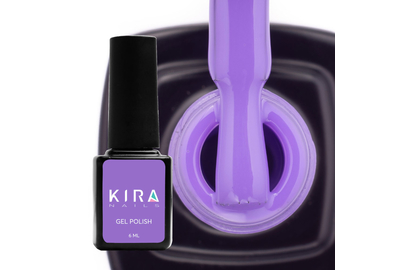Gel polish Kira Nails #135 purple enamel, 6 ml